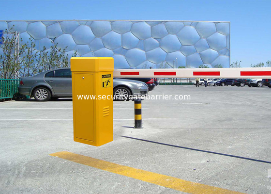 Porta automática amarela/branca da barreira do crescimento 80W para o estacionamento/controle de acesso do tráfego